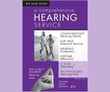 <strong>Hearing care at Chineham Opticians</strong> 5