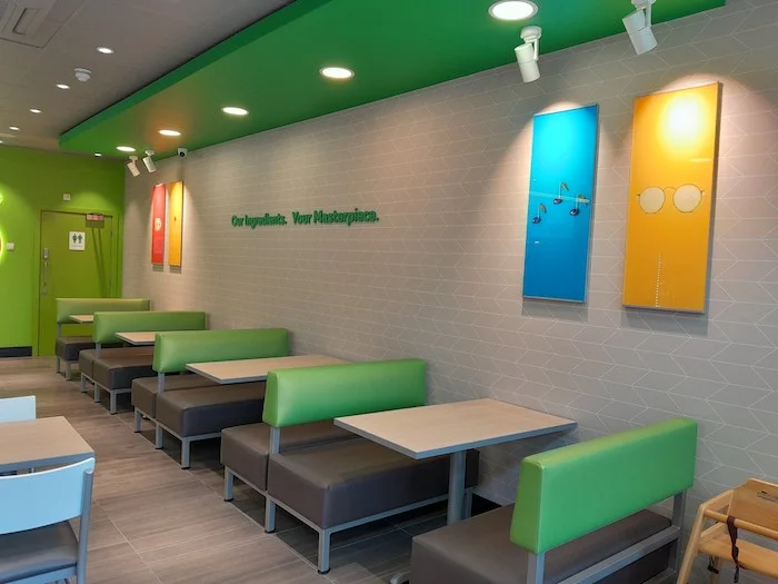 Subway’s refurb is complete! 6 Subway’s refurb is complete! 5
