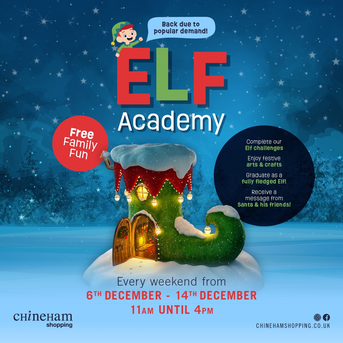 Our Elf Academy is BACK! 1